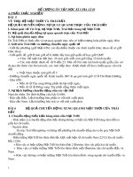 Đề cương ôn tập học kì 1 môn Địa lí 10 năm 2019-2020 - Trường THPT Tôn Thất Tùng