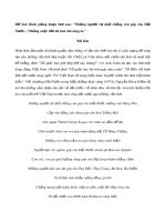 Bình giảng đoạn thơ sau: Những người vợ nhớ chồng còn góp cho Đất Nước... Những cuộc đời đã hoá núi sông ta.