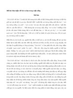 Bàn luận về Nói và làm trong cuộc sống