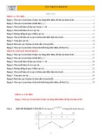 CHUYÊN đề 2  cực TRỊ của hàm số (có đáp án CHI TIẾT)