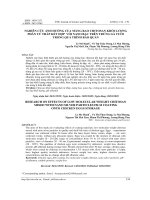 Nghiên cứu ảnh hưởng của màng bao chitosan khối lượng phân tử thấp kết hợp với nano bạc trên trứng gà tươi trong quá trình bảo quản