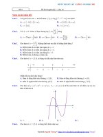 Đề ôn thi giữa kỳ 1 - lớp 12 - Đề số 4