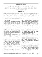 Nghiên cứu các thông số làm việc ảnh hưởng đến độ chính xác sản phẩm của máy in 3D hai đầu phun theo công nghệ FDM