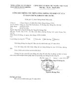 Báo cáo tài chính quý 4 cho năm tài chính kết thúc ngày 31/12/2019 - Tổng Công ty cổ phần Bảo hiểm Hàng không