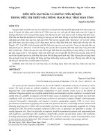 Diễn tiến âm thầm và những tiến bộ mới trong điều trị thiếu máu động mạch mạc treo mạn tính
