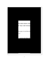 Xử lý vi phạm hành chính trong lĩnh vực xây dựng đô thị từ thực tiễn tỉnh Khánh Hòa