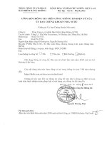 Báo cáo tài chính giữa niên độ đã được soát xét cho cho kỳ hoạt động 6 tháng kết thúc ngày 30/06/2018 - Tổng Công ty cổ phần Bảo hiểm Hàng không