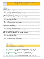 CHUYÊN đề 25  KHÁI NIỆM số PHỨC, các PHÉP TOÁN số PHỨC