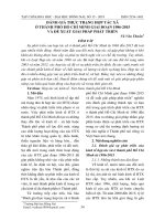 Đánh giá thực trạng hợp tác xã ở thành phố Hồ Chí Minh giai đoạn 1986-2015 và đề xuất giải pháp phát triển