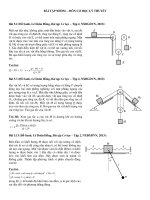 Phụ lục một số bài tập trong sách cơ học