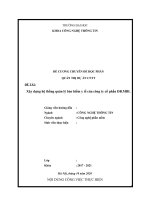 Báo Cáo QUẢN TRỊ DỰ ÁN :  Xây dựng hệ thống quản lý bảo hiểm y tế