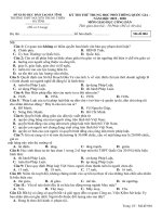 Đề thi thử THPT Quốc gia môn GDCD năm 2020 có đáp án - Sở GD&ĐT Hà Tĩnh (Mã đề 004)