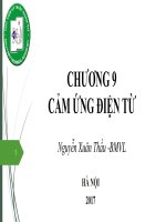 Bài giảng Vật lý 1: Chương 9 - Nguyễn Xuân Thấu