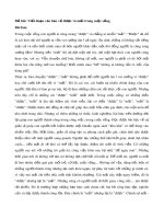 Viết đoạn văn bàn về được và mất trong cuộc sống