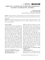 Nghiên cứu lan truyền chất ô nhiễm trên mô hình toán hai chiều vùng biển Đồ Sơn – Hải Phòng