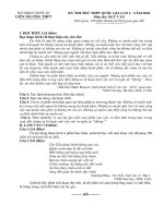 Đề thi thử THPT Quốc gia lần 1 môn Ngữ văn năm 2019-2020 có đáp án - Sở GD&ĐT Nghệ An