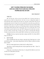 Góp ý chương trình đào tạo ngành Giáo dục chính trị và Giáo dục công dân trường Đại học Sài Gòn