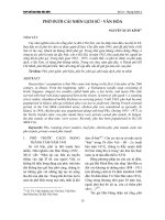 Phở dưới cái nhìn lịch sử - văn hóa