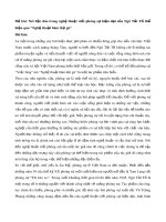 Nét độc đáo trong nghệ thuật viết phóng sự hiện đại của Ngô Tất Tố thể hiện qua Nghệ thuật băm thịt gà