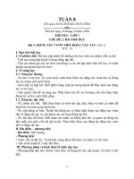 Giáo án bộ môn mĩ thuật, thể dục, hddngkns các khổi 1 2 3 4 5 tiểu học tuần 8