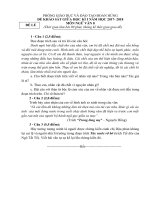 Đề kiểm tra khảo sát giữa kì 1 ngữ văn 8