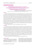 Tình hình kháng kháng sinh của vi khuẩn Vibrio spp. trên tôm thẻ chân trắng (Litopenaeus vannamei)