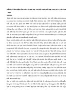 Cảm nhận của anh (chị) khi đọc văn bản Một thời đại trong thi ca của Hoài Thanh