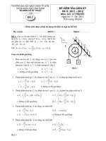 đề thi cơ lý thuyết HKII 2011 2012 de 2