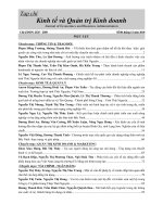 Thực hành kinh doanh sản phẩm handmade từ nguyên vật liệu tái chế