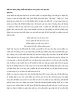 Bình giảng khổ thơ thứ hai trong Đây mùa thu tới