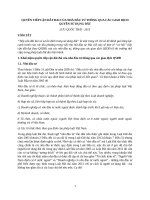Quyền tiếp cận đất đai của nhà đầu tư thông qua các giao dịch quyền sử dụng đất