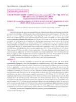 Ảnh hưởng của liều lượng Lactobacillus acidophilus lên tỷ lệ sống và biến thái của ấu trùng cua biển (Scylla paramamosain Estampador, 1949)