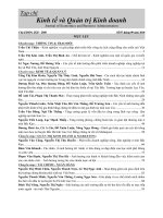 Cải cách thủ tục hành chính lĩnh vực tài nguyên và môi trường tại trung tâm hành chính công tỉnh Bắc Ninh