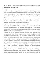 Phân tích ý nghĩa của những tương phản trong cảnh Huấn Cao cho chữ ở nhà giam trong Chữ người tử tù