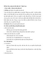 Dàn ý phân tích Hai đứa trẻ - Thạch Lam