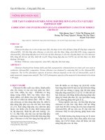 Chế tạo và khảo sát khả năng hấp phụ ion Cr(VI) của vật liệu chitosan xốp