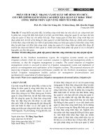 Phân tích thực trạng và đề xuất mô hình tổ chức, cơ chế chính sách nâng cao hiệu quả quản lý khai thác công trình thủy lợi vùng miền núi phía Bắc