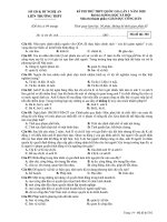 Đề thi thử THPT Quốc gia môn GDCD năm 2020 có đáp án - Sở GD&ĐT Nghệ An (Mã đề 302)