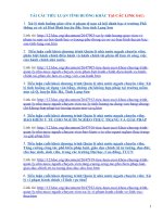 tổng hợp tiểu luận tình huống dành cho viên chức công chức làm bài tiểu luận cuối khóa lớp quản lý nhà nước ngạch chuyên viên, chuyên viên chính.