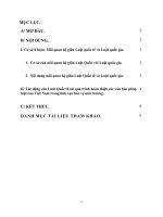 Bài tập lớn công pháp quốc tế