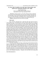 Sự thay đổi về không gian đô thị ở thành phố Vinh trong quá trình đô thị hóa (1974-2008)