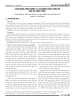 Cách mạng công nghiệp 4.0 và những thách thức với đào tạo trực tuyến