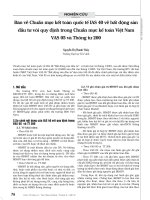 Bàn về chuẩn mực kết toán quốc tế IAS 40 về bất động sản đầu tư với quy định trong chuẩn mực kế toán Việt Nam VAS 05 và thông tư 200