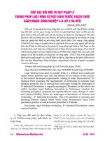 Tiếp tục đổi mới tư duy pháp lý trong pháp luật hình sự Việt Nam trước thách thức cách mạng công nghiệp 4.0