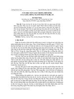 Văn học dân gian trong đời sống của cộng đồng người Thái ở Nghệ An