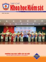 Một số giải pháp nâng cao hiệu quả xử phạt vi phạm hành chính trong quản lý ngành, nghề kinh doanh có điều kiện