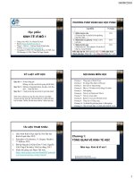 Bài giảng Kinh tế vĩ mô 1: Chương 1 - PGS. TS. Phạm Thế Anh