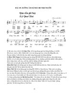 Bài 9: Xướng âm thực dụng cho mọi người - Qua cầu gió bay (Lý qua cầu)