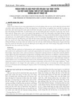 Thách thức và giải pháp đối với đào tạo trực tuyến tại Việt Nam trong thời kỳ đẩy mạnh giáo dục thông qua kỹ thuật số