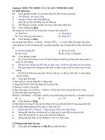 BAI TAP Hóa đại cương PHAN 2